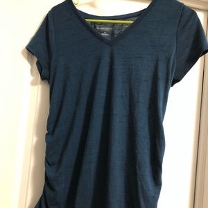 Blue maternity T-shirt size small
